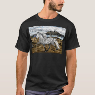 Charismatisch IJslands Paard Baseball Sleeve T-shirt