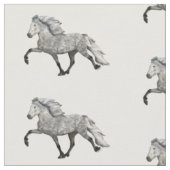 Charismatisch IJslands paard Stof (Close Up)