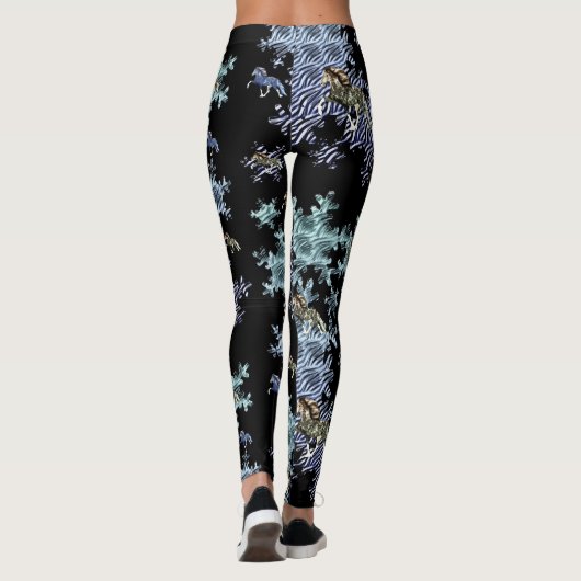 Charismatische ijs leggings (Achterkant)