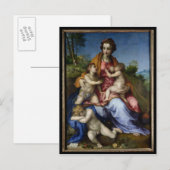 Charity, 1518-19 briefkaart (Voorkant / Achterkant)