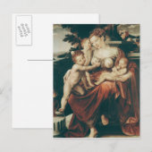 Charity, 1544-58 briefkaart (Voorkant / Achterkant)
