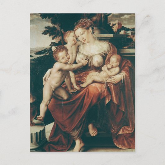 Charity, 1544-58 briefkaart (Voorkant)