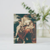 Charity, 1544-58 briefkaart (Staand voorkant)