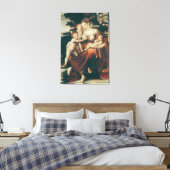 Charity, 1544-58 canvas afdruk (Insitu (Slaapkamer))