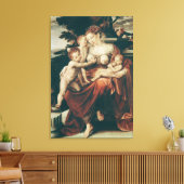 Charity, 1544-58 canvas afdruk (Insitu (Woonkamer))