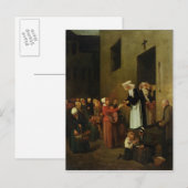 Charity, 1851 briefkaart (Voorkant / Achterkant)