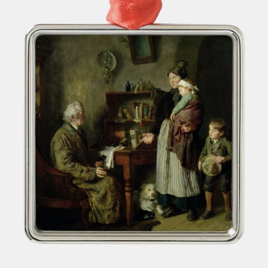 Charity 2 metalen ornament (Voorkant)