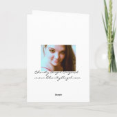 Charity Angel Aanmoediging Kaart (Achterkant)