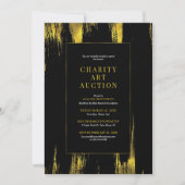 Charity Art Auction Party Kaart (Voorkant)