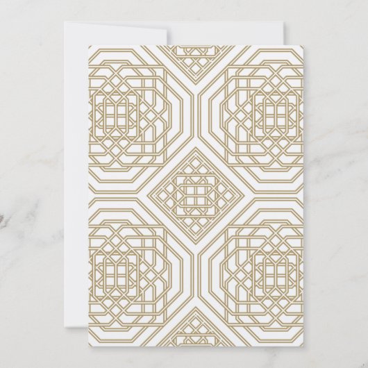 Charity Ball Party Kaart (Achterkant)