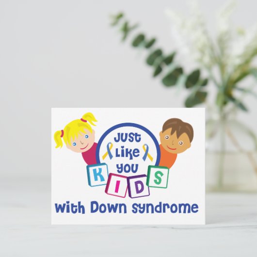 Charity Briefkaart (wit) (Staand voorkant)