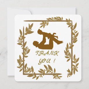 Charity & Donatie Flat Dank u kaart... Bedankkaart