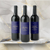 Charity Gala Ball Silent Veiling Elegant Blauw Gou Wijn Etiket