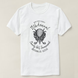 Charity Golf Tournament Ball T-shirt Clubs Course