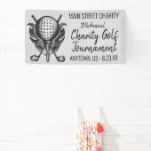 Charity Golf Tournament Ball T-shirt Clubs Course Spandoek (Insitu)