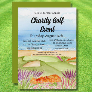 Charity Golf Tournament Course aan het strand Kaart