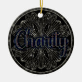 Charity Mandala Keramisch Ornament (Voorkant)