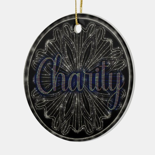 Charity Mandala Keramisch Ornament (Links)