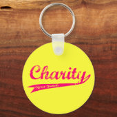 Charity Nooit Faileth LDS Relief Society Sleutelhanger (Voorkant)