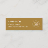 Charity Organization Logo, Organizer Mini Visitekaartje (Voorkant)