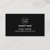 Charity Organization Logo, Organizer Visitekaartje (Voorkant)