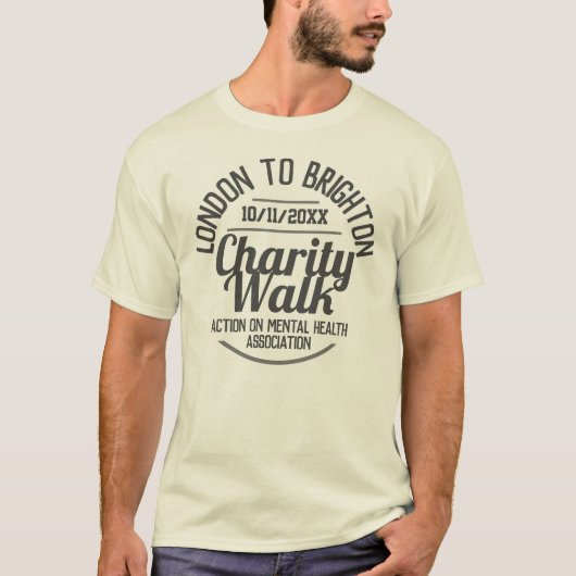 Charity Walk of Other Event T-Shirt (Voorkant)