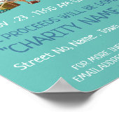 Charity Yard Sale Event Adverteren Poster (Hoek)