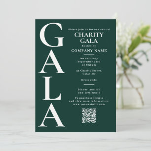 Charitygala Fundraising Event QR Code Groen Kaart