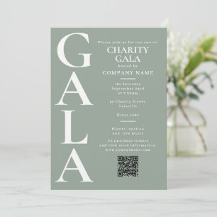 Charitygala Fundraising Event QR Code Groen Kaart