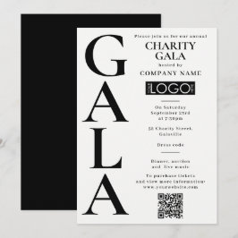 Charitygala Fundraising Event QR-code logo Kaart