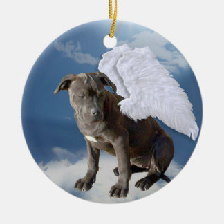 Charity's Law, Eagle's Den Rescue Angel Keramisch Ornament