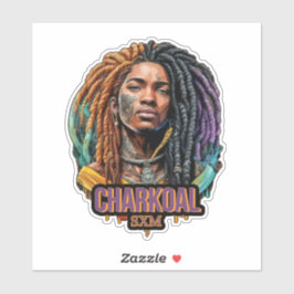 charkoal3 V2082 trim Sticker