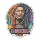 charkoal3 V2082 trim Sticker (Voorkant)