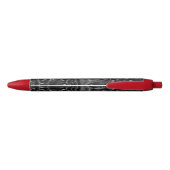 Charkolen Mandala Zwarte Ink Pen (Achterkant)