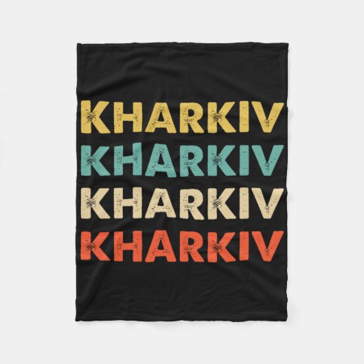 Charkov Oekraine Fleece Deken (Voorkant)