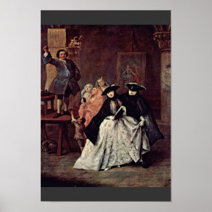 Charlatan van Longhi Pietro (beste kwaliteit) Poster