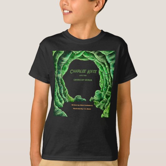Charlee Kate en de grotten van Venus T-shirt (Voorkant)