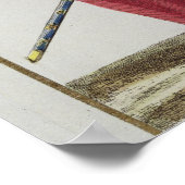 Charlemagne (742-814) uit de Receuil des Estampes, Poster (Hoek)