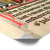 Charlemagne die Ganelon stuurt Poster (Hoek)