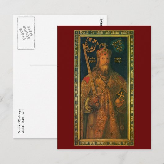 Charlemagne: Durer Briefkaart (Voorkant / Achterkant)