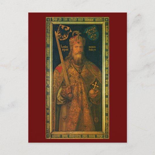 Charlemagne: Durer Briefkaart (Voorkant)