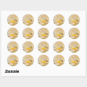 Charlemagne Echinopsis in bloom Ronde Sticker (Vel)