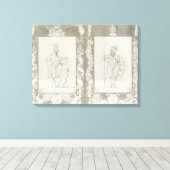 Charlemagne en Heymon, 1804-5 Canvas Afdruk (Insitu (Houten vloer))