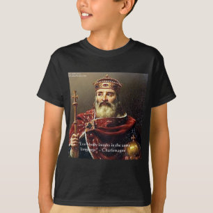 Charlemagne "Lachtaal" Citaat Cadeaus & T-shirts