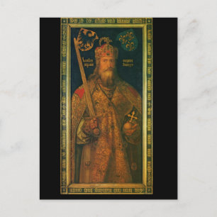 Charlemagne van het Briefkaart Dürer