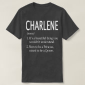 Charlene Naam Gift 24 T-shirt (Design voorkant)