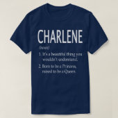 Charlene Naam Gift 8 T-shirt (Design voorkant)