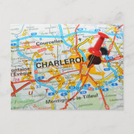 Charleroi, België Briefkaart