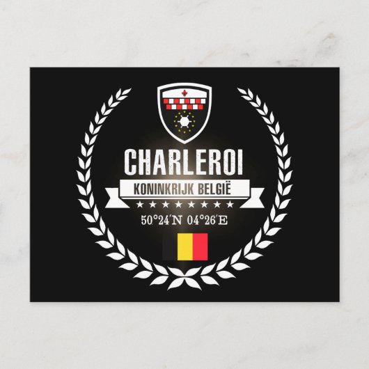 Charleroi Briefkaart (Voorkant)