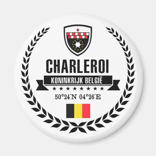 Charleroi Magneet (Voorkant)
